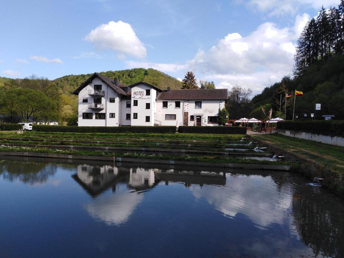 Zimmer Ohne Fruehstueck In Der Forellenzucht Burgen  Exterior foto